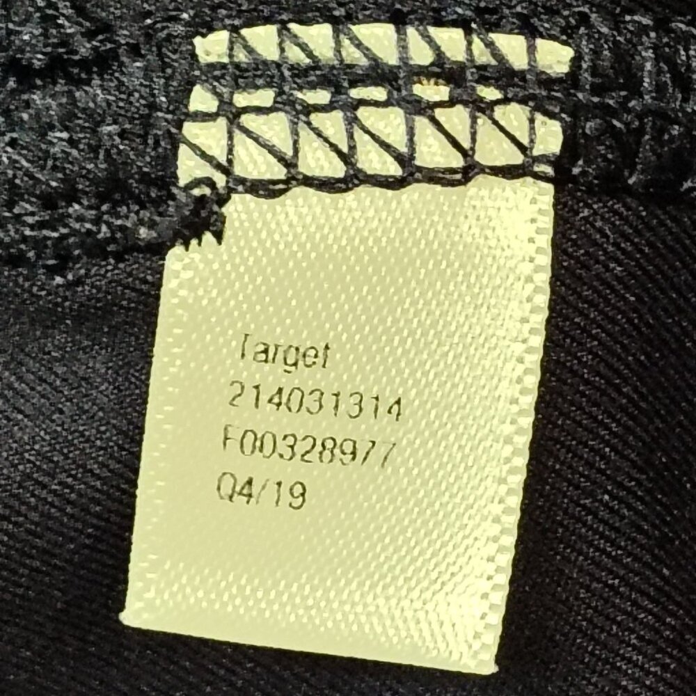 All In Motion High Waist Yoga Leggings Sz L Navy Athletic Workout Pants Pockets - Picture 9 of 15